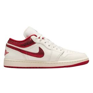 Nike Air Jordan 1 Low SE Sail Varsity Red Team Red Women's Size 11